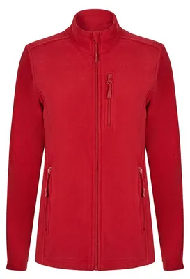 Produktbild von VELILLA 201502W Damen Fleecejacke, Rot, Größe M, rot, 38