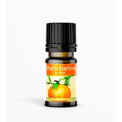 Produktbild von ELINA Duftöl 10ml Mandarine in Glasflasche