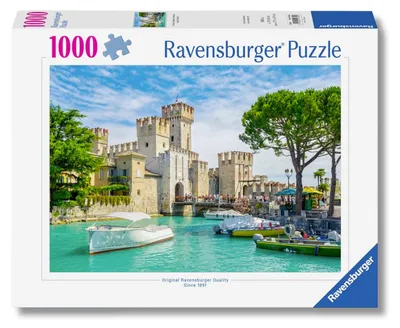 Obrázok produktu pre Puzzle Ravensburger, Gardajské jazero, Taliansko, 1000 dielikov