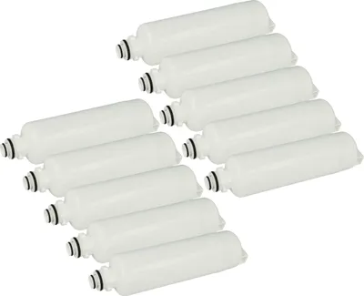 Produktbild von vhbw 10x Wasserfilter Filterkartusche Filter kompatibel mit Bosch KAG93AI30M/01, KAG93AI304/01, KAG93AI30R/01, KAG93AI30N/01, KAG93AIEP/01 Kühlschrank