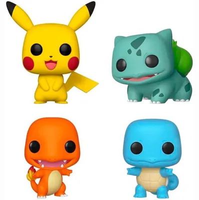 Obrázok produktu pre Sada POP figúrok s motívom Pokémonov, zahŕňajúca exkluzívne postavičky začínajúcich Pokémonov