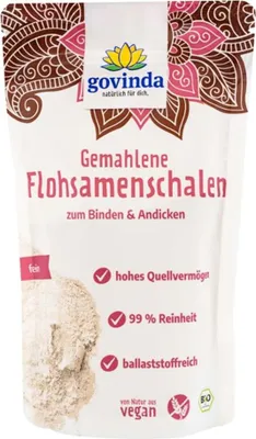 Produktbild von Flohsamenschalen - gemahlen 170g