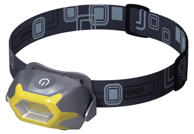 COB LED čelovka P3532, 125 lm, 20 m, 3x AAA
