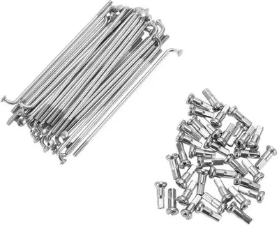 Image de Vis en carbone pour vélos, 80 mm - Pour cadre arrière de vélo - Carbone et acier - 36 pièces - Résistant aux chocs - Amélioration de la durabilité pour les vélos de course