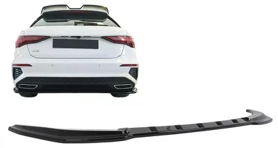 Imagen del producto de Extensión de alerón trasero para Audi A3 8Y S-Line, modelo Sportback, color , años 2020-2024.