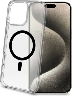 Produktbild von Celly Gelskinmag Iphone 16 Pro Max Handyhülle Durchsichtig  Durchsichtig One Size