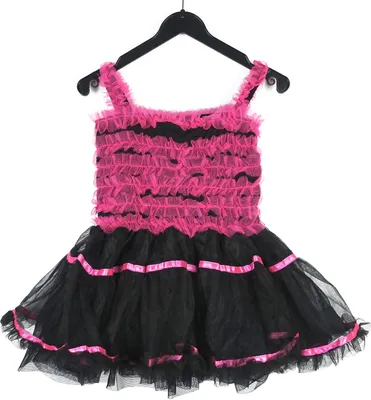Produktbild von Ballerina schwarz pink Tänzerin Balletttänzerin Kinder Karneval Kostüm 128