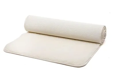 Image de Tapis de yoga en laine à poils longs (1500 g/m²)