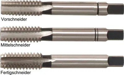 Produktbild von Forum Handgewindebohrer-Satz DIN 2184 UNC HSS 9/16-12