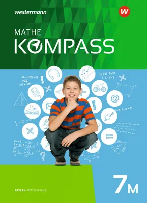 Produktbild von Mathe Kompass 7 M. Schulbuch. Bayern