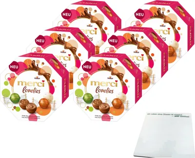 Produktbild von merci lovelies Classic 6er Pack (6x185g Packung) + usy Block