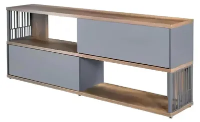 Obrázek produktu pro Skříňka na dokumenty Moderní kancelářský nábytek Moderní hnědé dřevo