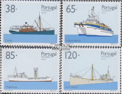 Produktbild von Briefmarken Portugal - Madeira 1992 Mi 158-161 (kompl.Ausg.) postfrisch Schiffe von Madeira