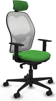 Image de Chaise de bureau avec appui-tête Piqueras y Crespo 1D036N2 vert