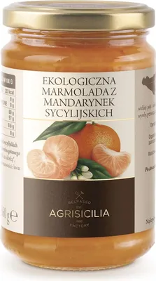 Produktbild von Agrisicilia Mandarinen Marmelade für Brot Joguhrt oder Müsli 360g