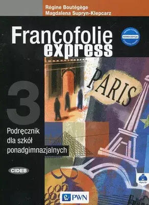 Produktbild von Francofolie express 3 Podręcznik + CD - Magdalena Supryn-Klepcarz, Regine Boutegege (Fremdsprachen: Französisch auf Polnisch)