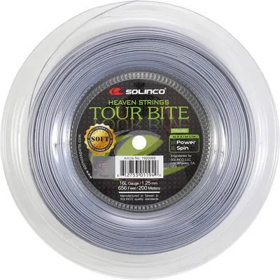 Produktbild von Solinco Tennissaite Tour Bite soft 200m silber, 555220122000010