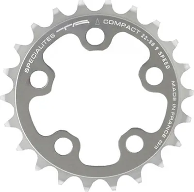 Produktbild von TA Kettenblatt Compact, 22 silber, Ø 58 innen