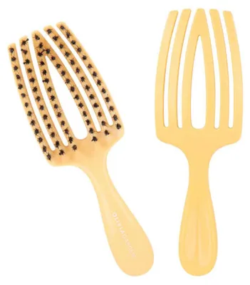 Produktbild von OLIVIA GARDEN FINGERBRUSH MINI CARE KIDS Kinderhaarbürste Yellow