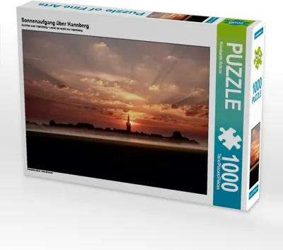 Produktbild von Calvendo Sonnenaufgang über Hannberg 1000 Teile Puzzle quer 640x480mm, Articus Konstantin; 7441025