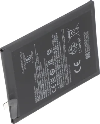 Produktbild von Akku passend für Xiaomi Poco X3 Akkutyp BN57 Li-Polymer, 3,85V, 5000mAh, 19,2Wh, built-in, ohne Werkzeug