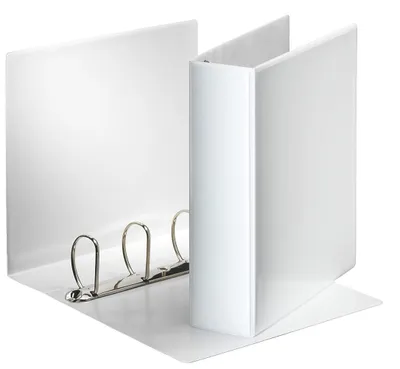 Productafbeelding van Esselte presentatiemap met ringband, 10 stuks, DIN A4, 4 ringen, 60 mm, wit, 49706