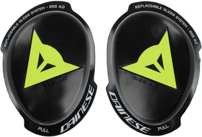 Produktbild von Dainese RSS 4.0 Knieschleifer Set (Black/Yellow,One Size)