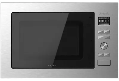 Image de CECOTEC 01395 - Micro-ondes encastrable GrandHeat 2590 Built-In Steel Black