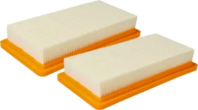 Produktbild von vhbw 2x Motorschutz-Filter kompatibel mit Kärcher DS-5500, DS 5800, DS-5600, DS5500, DS5600, DS 6.000 Waterfilter, DS 5600, DS 6, DS 6.000 Staubsauger