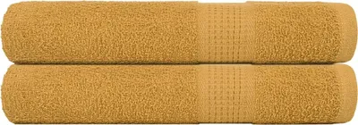 Produktbild von Saunatücher FROGN 2 Stk. Gold 80x200 cm 360 g/m²