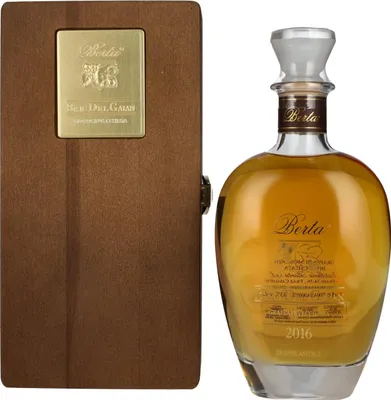 Produktbild von Berta Bric del Gaian Grappa di Moscato Invecchiata 2016 43% Vol. 0,7l in Holzkiste