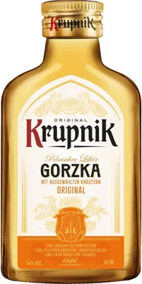 Produktbild von Krupnik Gorzka Original Likör 34% vol. 90ml