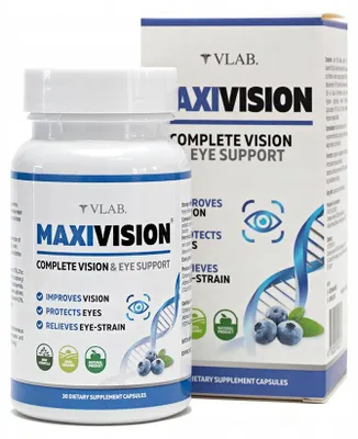 Image de Complément alimentaire Maxivision Vision en gélules
