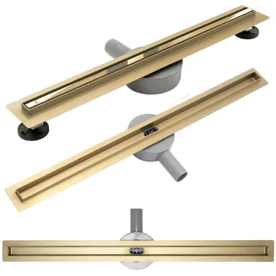 Zdjęcie produktu dla Odpływ Liniowy REA NEO SLIM PRO Złoty 50