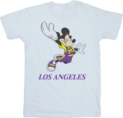 Produktbild von Disney - "Los Angeles" T-Shirt für Damen BI48660 (XXL) (Weiß)