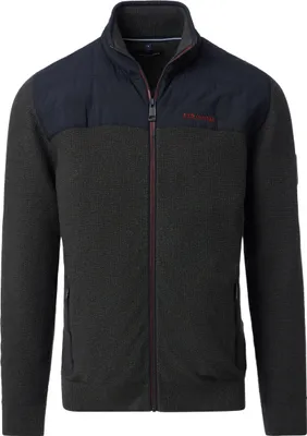 Produktbild von CASAMODA Herren Strickjacke Reißverschluss Regular-Fit Marine L
