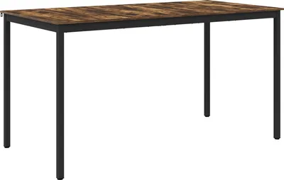 Image de vidaXL Table haute en bois composite