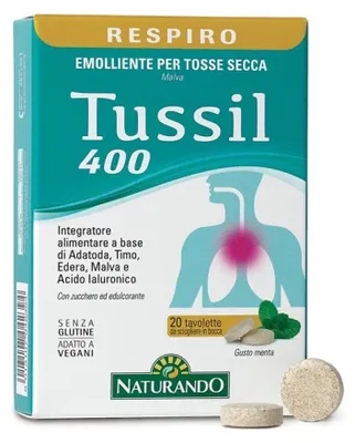 Produktbild von TUSSIL 400, 20 Tabletten