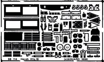 Produktbild von Eduard Accessories Horch Kfz. 15 Detailbausatz  3935114