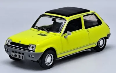 Produktbild von RENAULT 5 TL Gelb mit Schiebedach - Limitiert auf 1000 Ex., ODE131, Maßstab1/43, ODEON