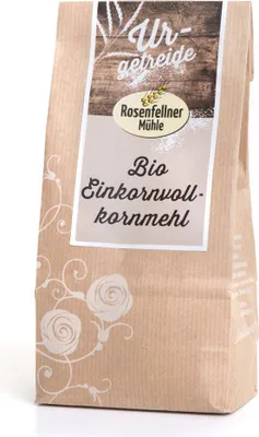Produktbild von Einkornvollkornmehl Urgetreide 500g - 6er Vorteilspack von Rosenfellner Mühle