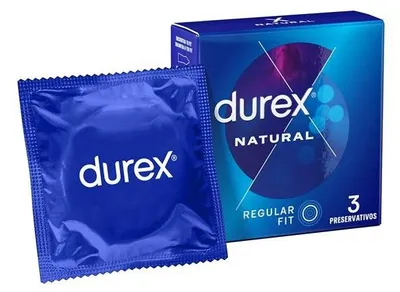 Produktbild von Durex - Natürliche Kondome 3 Einheiten