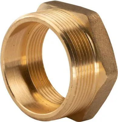 Produktbild von Messing Gewinde-Fitting Reduzierung 2'AG (DN 50) - 1 1/2'IG (DN 40) - schwere Ausführung