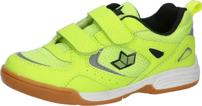 Produktbild von Lico Kinder-Sportschuh-Indoorschuh-Hallenschuh Gelb-Schwarz, Farbe:gelb, EU Größe:29