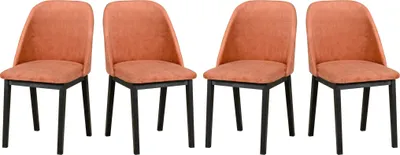Image de Chaise de salle à manger - Set 4x MONTI 1 noir, Zetta 295