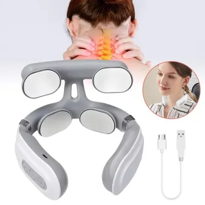Produktbild von Nackenmassagegerät Shiatsu Massagegerät mit Wärmefunktion Schultermassagegerät