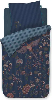 Produktbild von PiP Studio, Bettwäsche, Dark Blue, 135x200+80x80 cm, Buenas Noches, 100% Baumwolle Perkal, Öko-Tex Standard 100