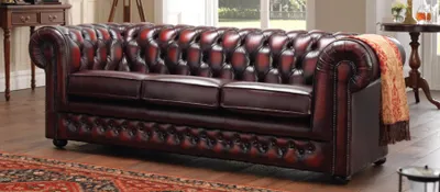Produktbild von Chesterfield Design Luxus Polster Sofa Couch Sitz Garnitur Leder #126