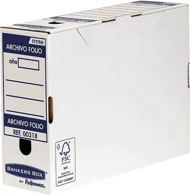 Produktbild von Fellowes 0031802, Blau, Weiß, 255 x 100 x 360 mm, 260 x 104 x 364 mm, 399 mm, 60 mm, 465 mm