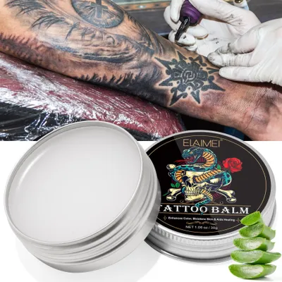 Produktbild von Tattoopflege Balsam Tattoocreme Aftercare Tattoo Tägliche Pflege Creme 1x 30g